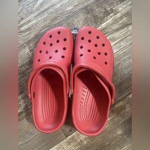 CROCS Unisex Slip-On Slippers -Red